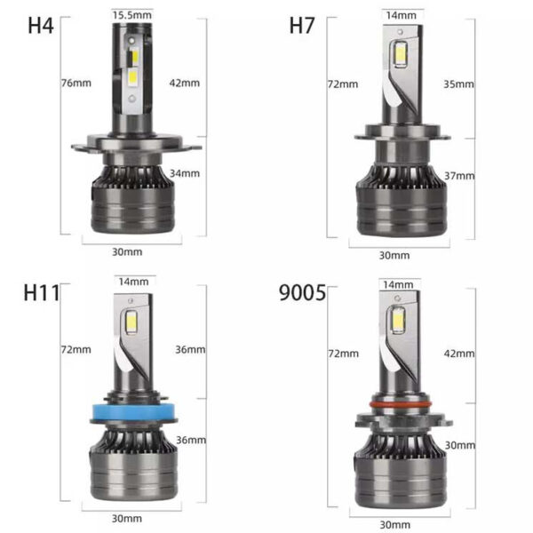 k7 led headlight bulb 6